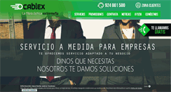 Desktop Screenshot of cablex.es